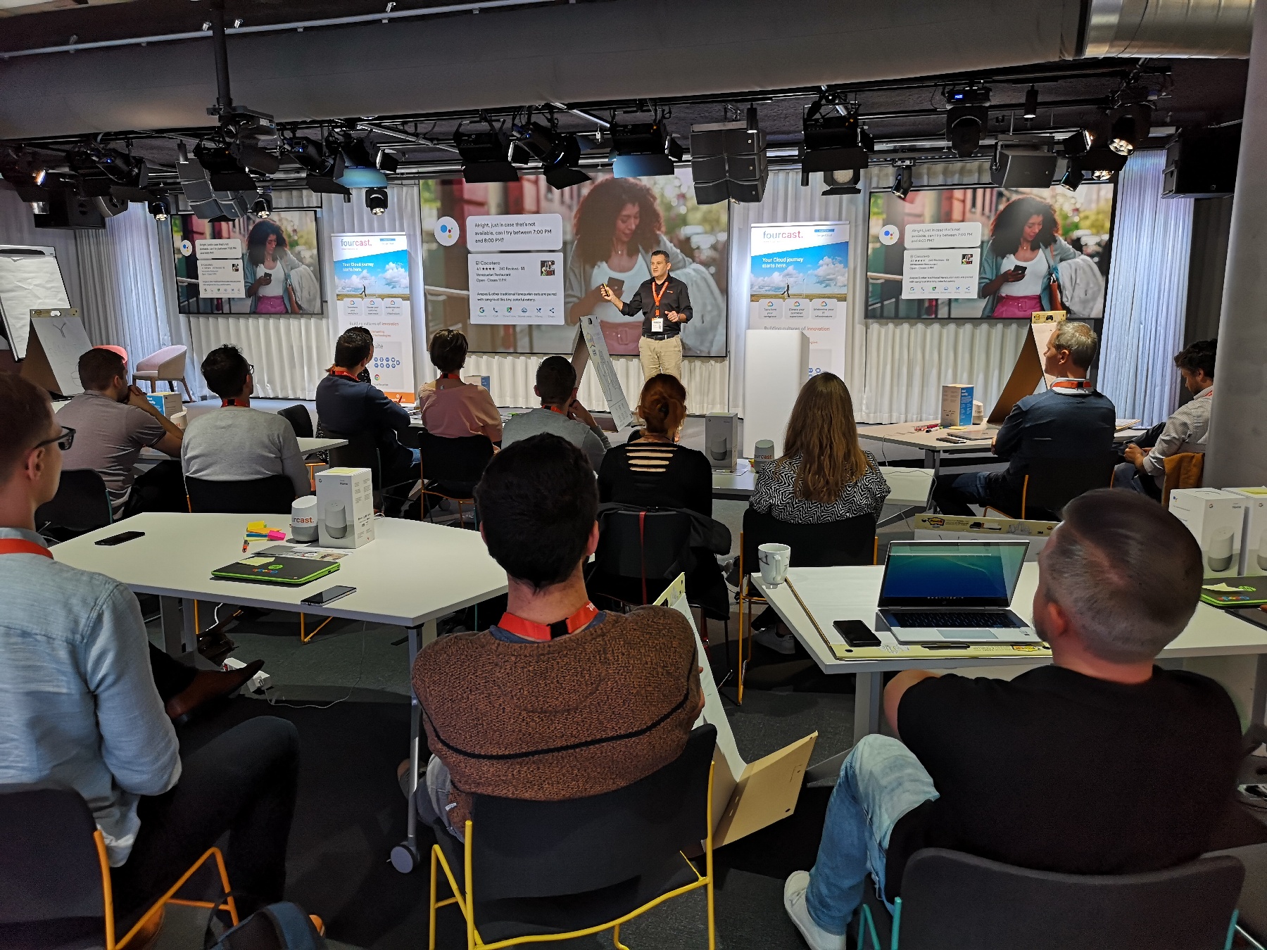 Chatbothon October 2019 Workshop Google Brussels