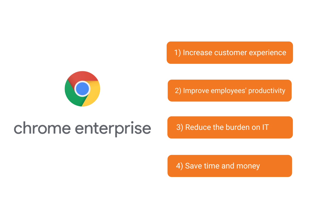 4 benefits of Chrome Enterprise