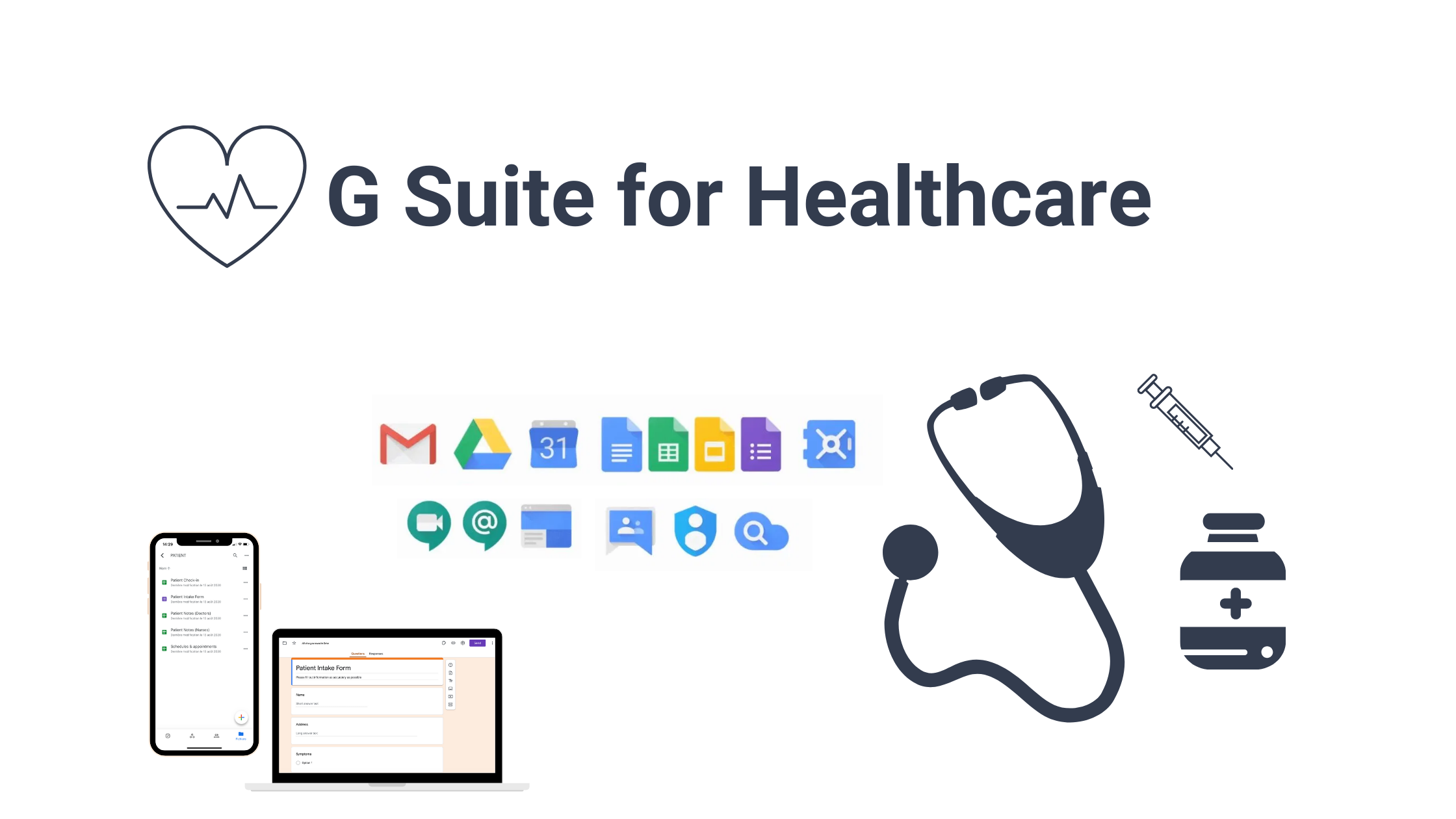 G Suite for healthcare - top Tips