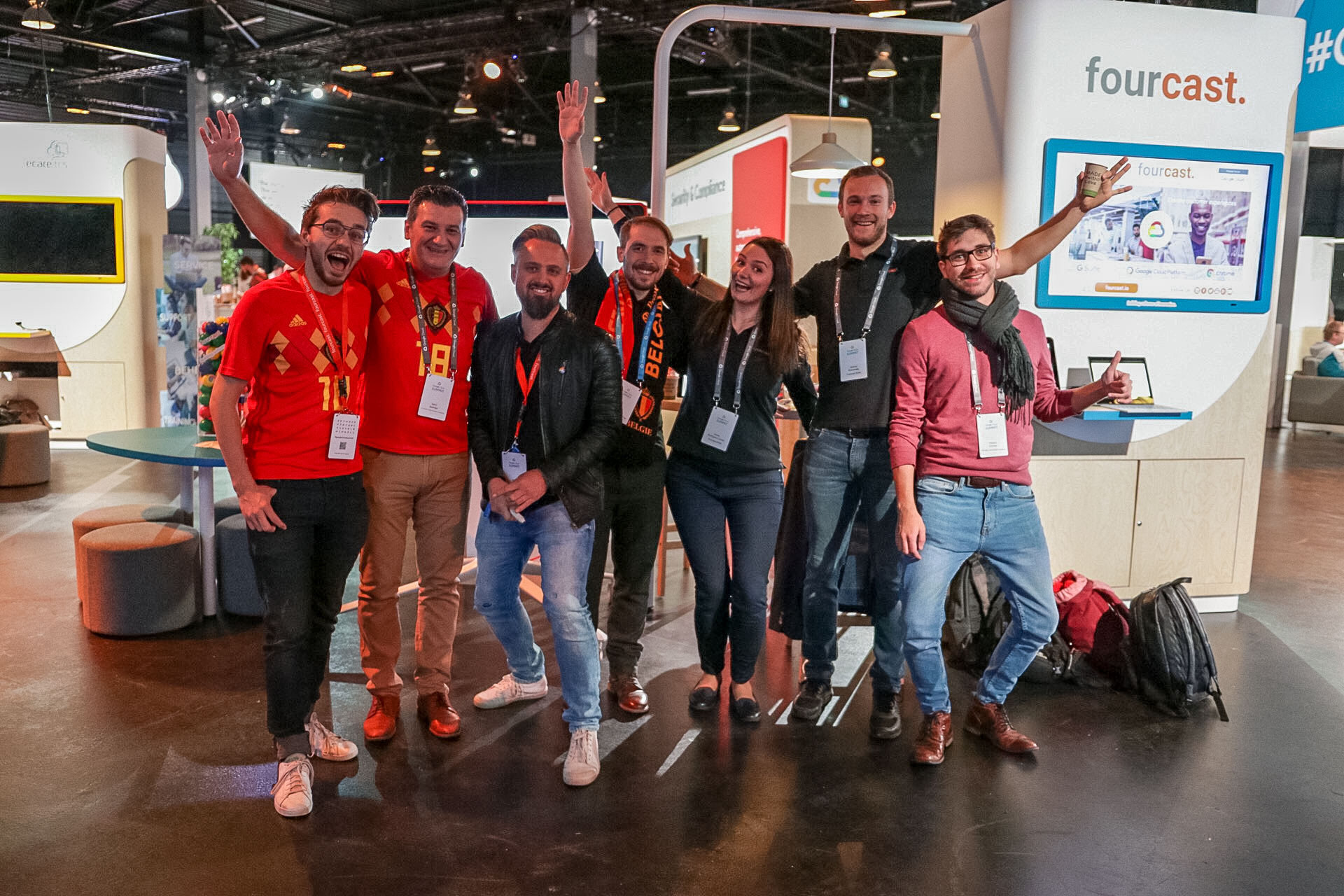 FC team at Google Cloud Summit Amsterdam