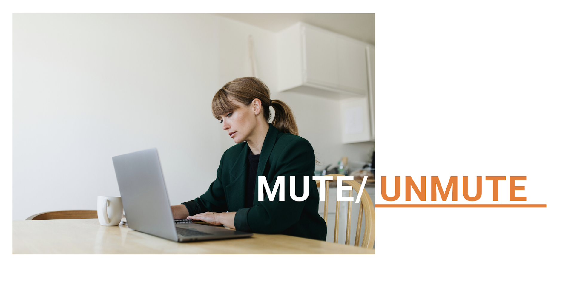 Muteunmute yourself in a videoconferencing call