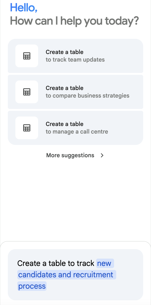 Example of using AI for HR - automating candidates' data organisation